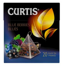 Load image into Gallery viewer, Black tea blueberries blues &quot;CURTIS&quot;, 1 pack
