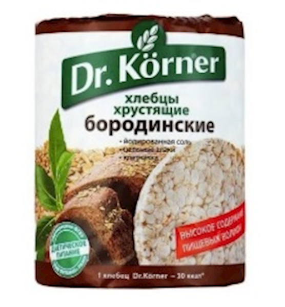 Bread Borodinskie crunchy 