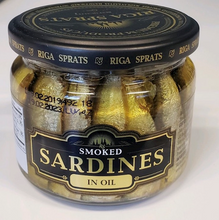 Load image into Gallery viewer, Sardines smoked in oil &quot;RIGA GOLD&quot;
