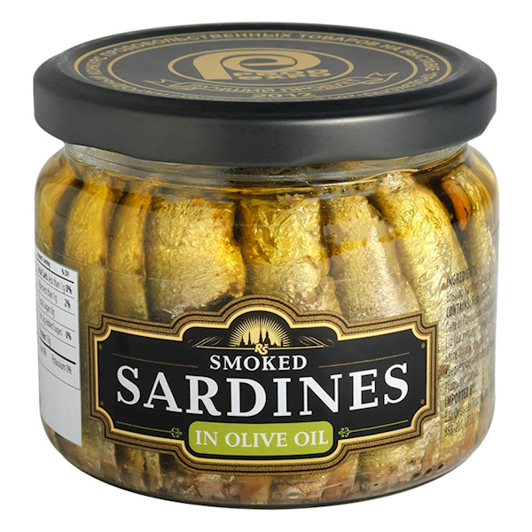 Sardines smoked in oil 