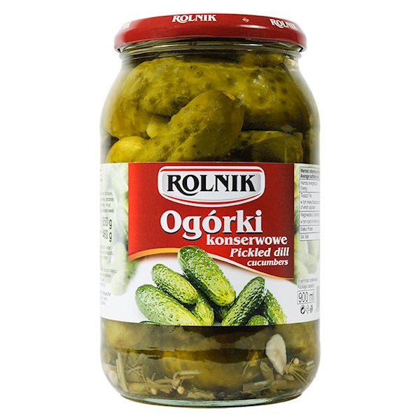 Pickles with dill 