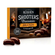 Load image into Gallery viewer, Chocolate candy Shooters with liqueur &quot;ROSHEN&quot; /  Шоколадные конфеты Стрелки с ликёром &quot;РОШЕН&quot;
